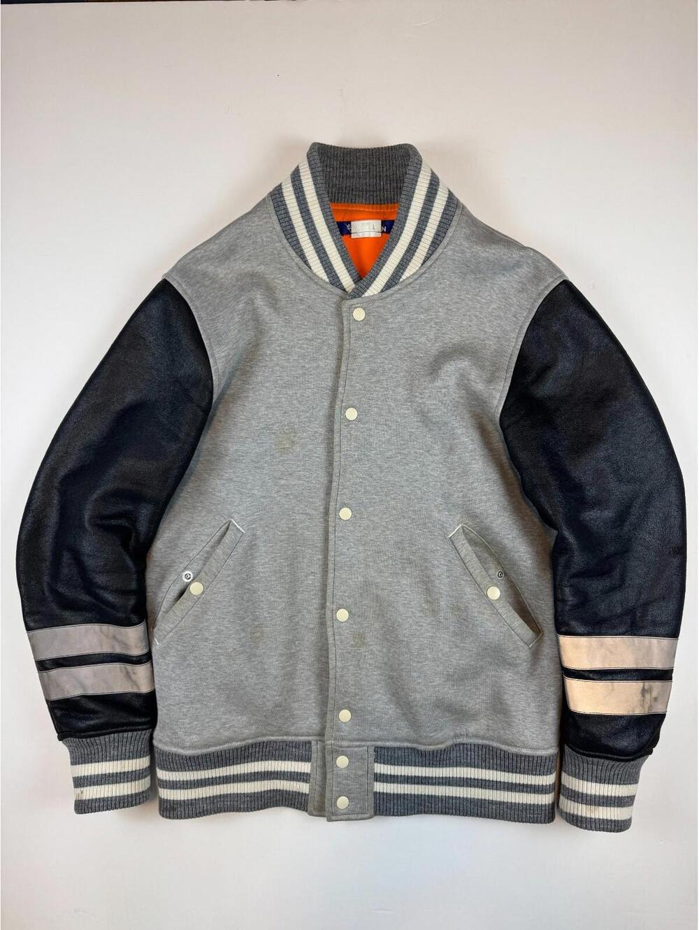 Junya Watanabe 3M Cuff Knit Varsity Bomber